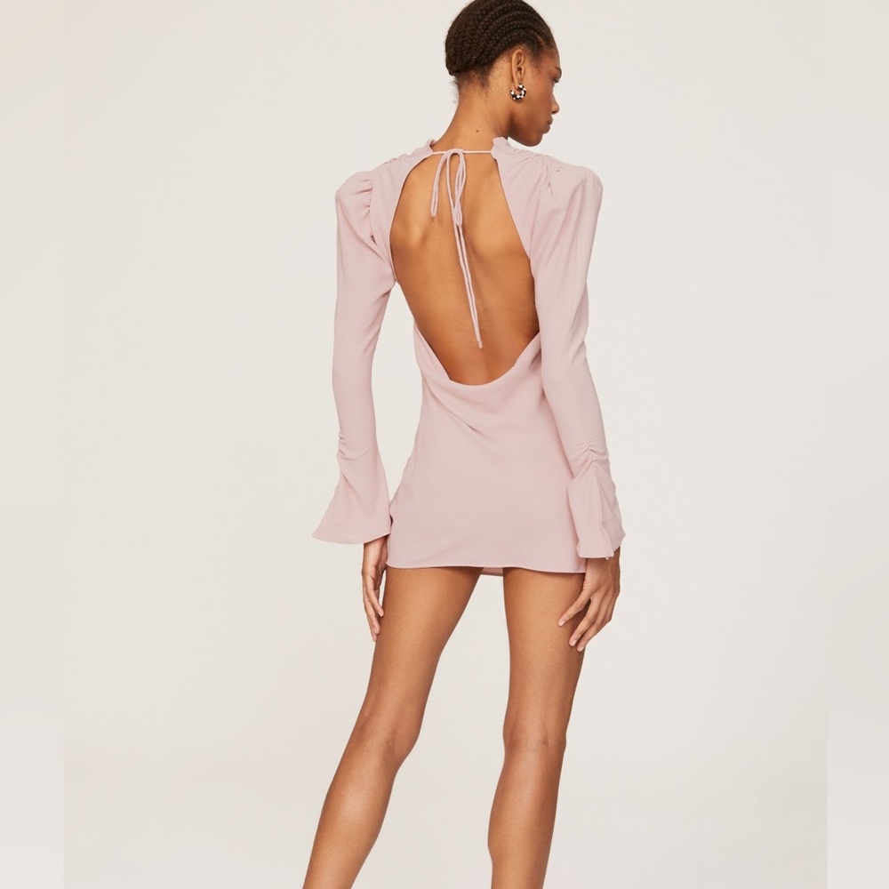 De La Vali blue moon mini dress